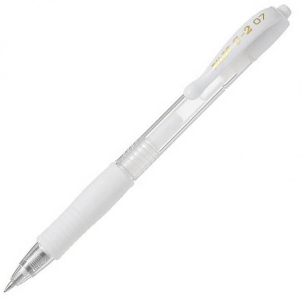 Kupi Pilot Gel roler G-2 0,7 pastel bel BL-G2-7P-W, 12 kom / Cena v trgovini Vsebo